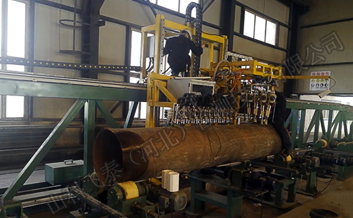 螺旋焊管自動探傷設(shè)備